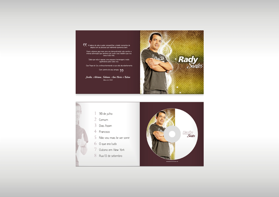 Encarte CD Rady Santos