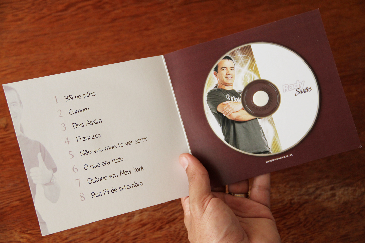 Encarte CD Rady Santos