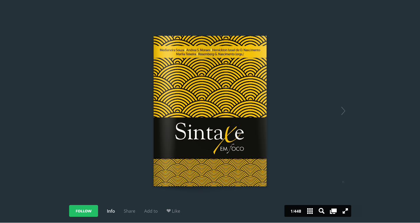 Sintaxe em Foco