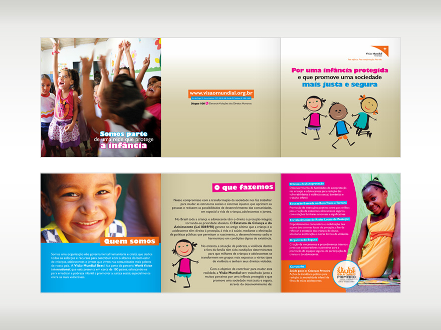 Folder. Tiragem: 500 exemplares