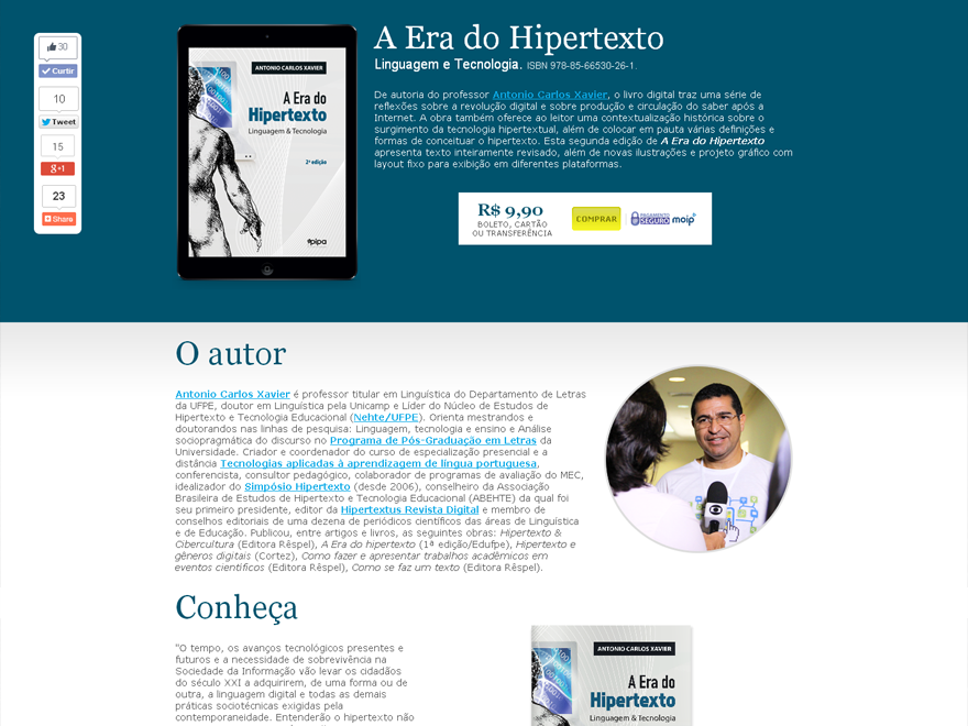 Para adquirir: http://www.pipacomunica.com.br/aeradohipertexto