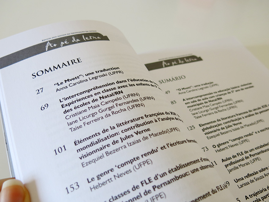 Especial Francofonia de Ao pé da Letra