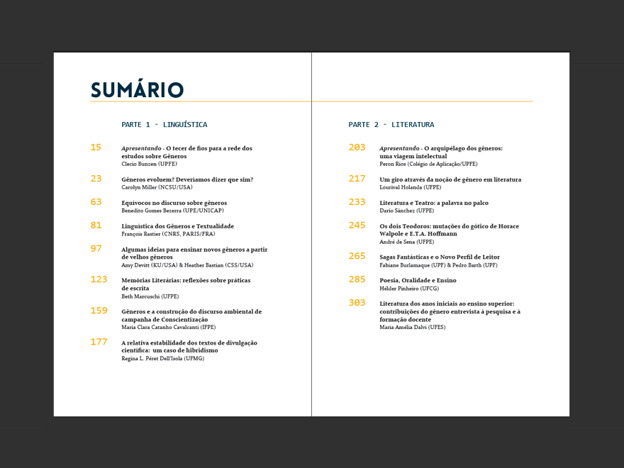 Gêneros na Linguística & na Literatura