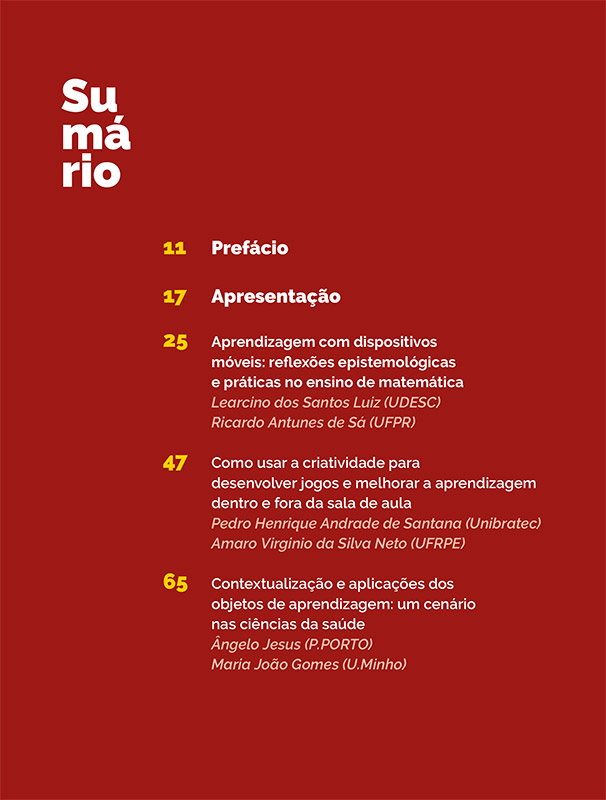 Educação criativa: multiplicando experiências para a aprendizagem Educação criativa: multiplicando experiências para a aprendizagem
